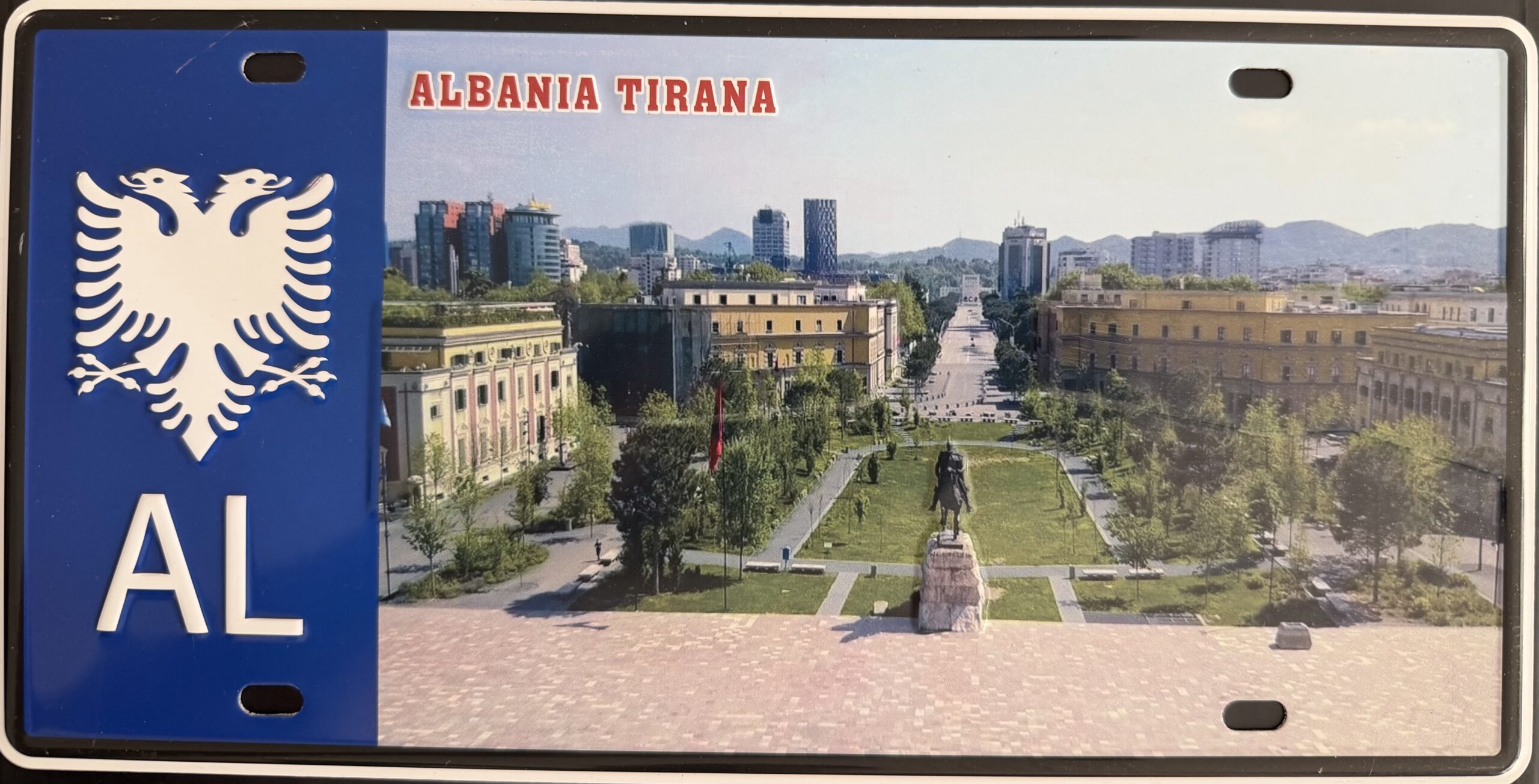 Car Plate – Tirana