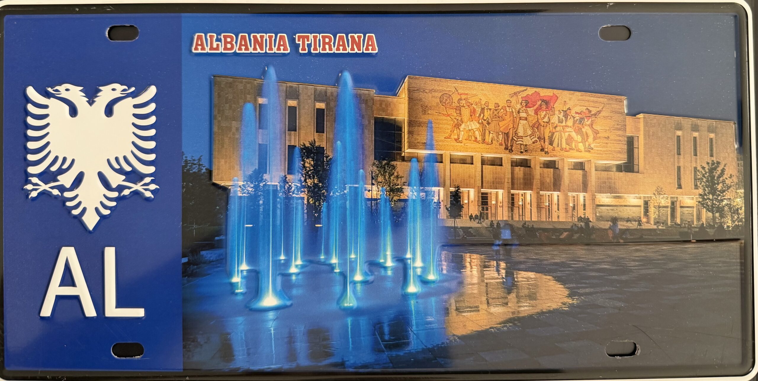 Car Plate – Tirana