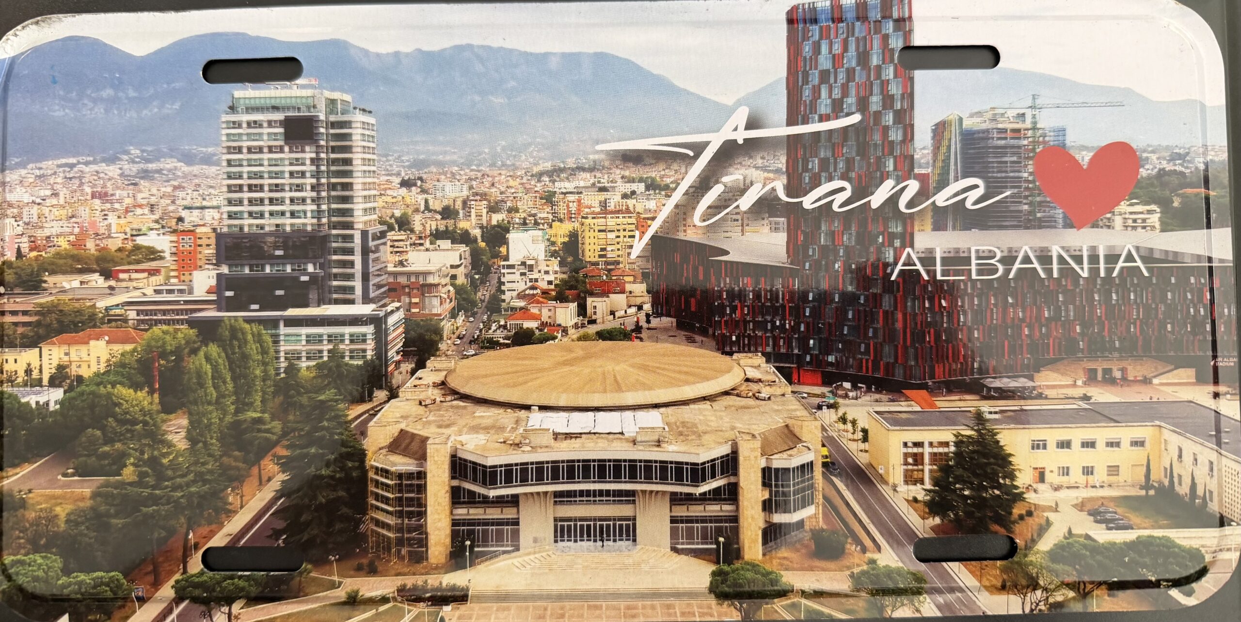 Car Plate – Tirana